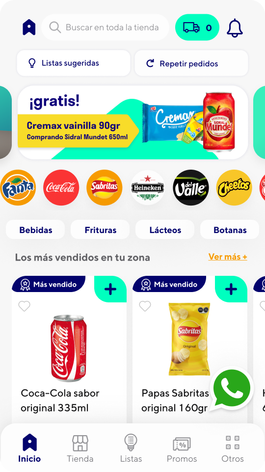 Nutenta final interface, screen 4